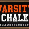 Varsity Chalk Font