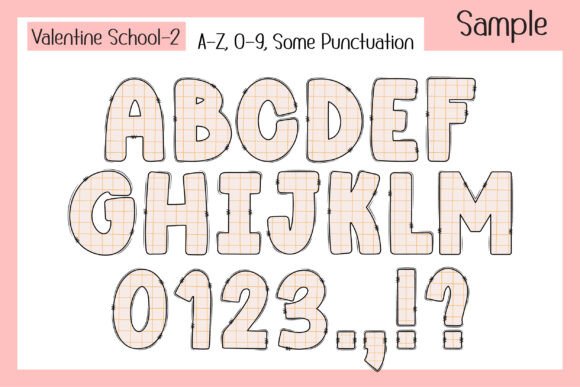 Valentine School Font - Image 4