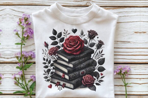 Alternative view of Valentine's Gothic Book PNG Clipart