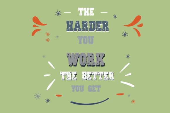 Varsity Grubby Font - Image 3