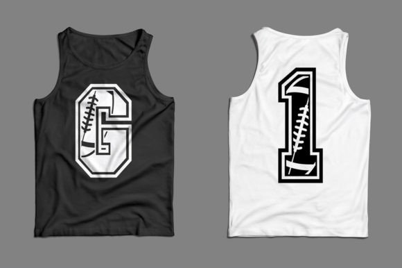 Varsity and College SVG Alphabets - Image 9
