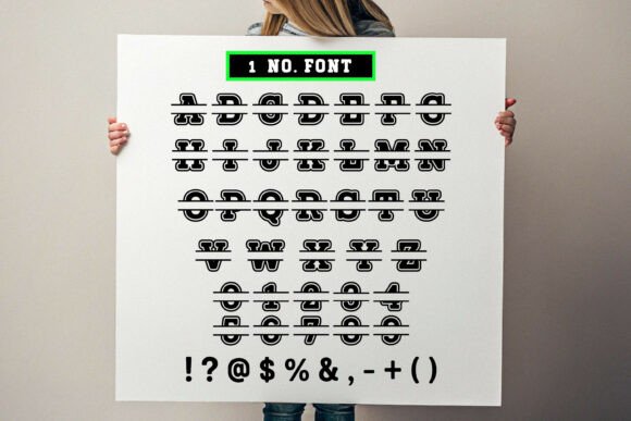 Varsity with Monogram Font - Image 3