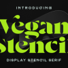 Vegan Font