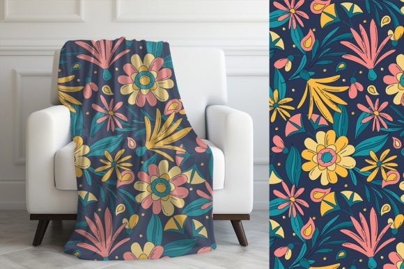 Velveteen Blanket Mockup for Canva - Image 3