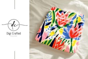 Alternative view of Velveteen Plush Blanket Mockup