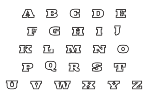 Alternative view of Victory Patch Applique Embroidery Font