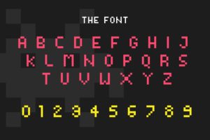 Alternative view of Video Game Font