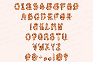 Alternative view of Vintage Autumn Font