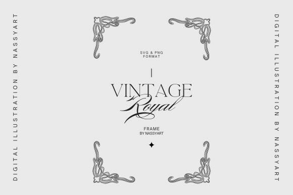 Vintage Baroque Corners and Frames Set - Image 4