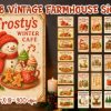Vintage Christmas Farmhouse Sign Bundle