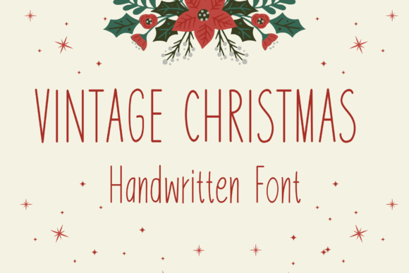 Vintage Christmas Font