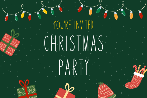 Vintage Christmas Font - Image 2