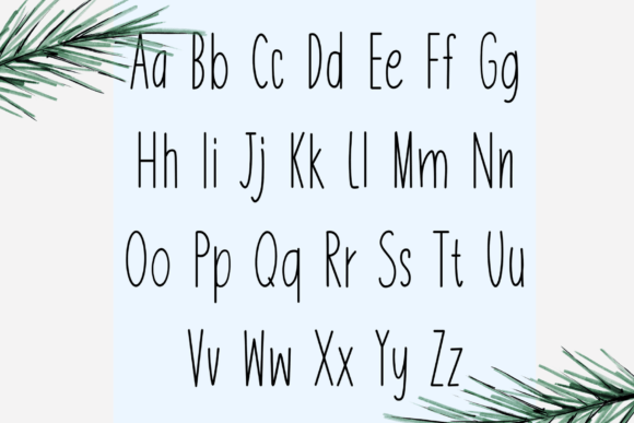 Vintage Christmas Font - Image 5