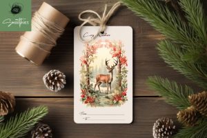 Alternative view of Vintage Christmas Gift Tag Bundle