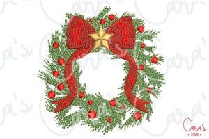 Vintage Christmas Wreath