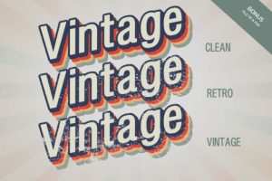 Alternative view of Vintage Font