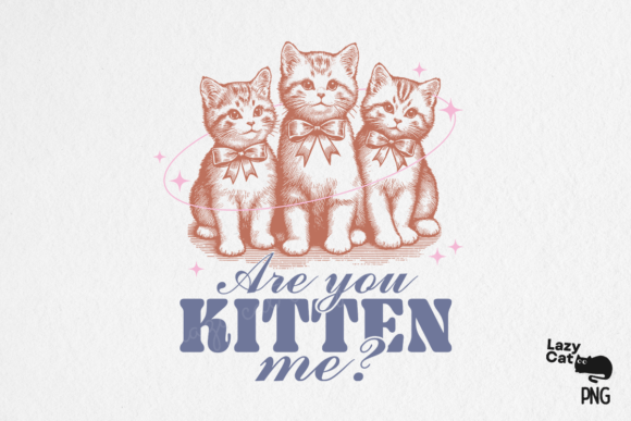 Vintage Funny Cat Sublimation Bundle - Image 3