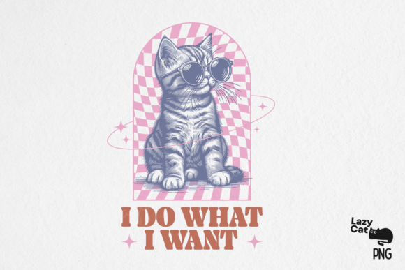 Vintage Funny Cat Sublimation Bundle - Image 8