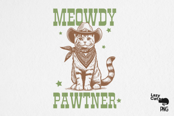 Vintage Funny Cat Sublimation Bundle - Image 9