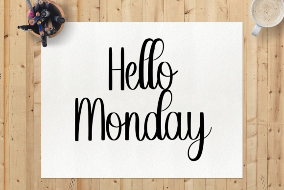 Vintage Handmade Font - Image 4