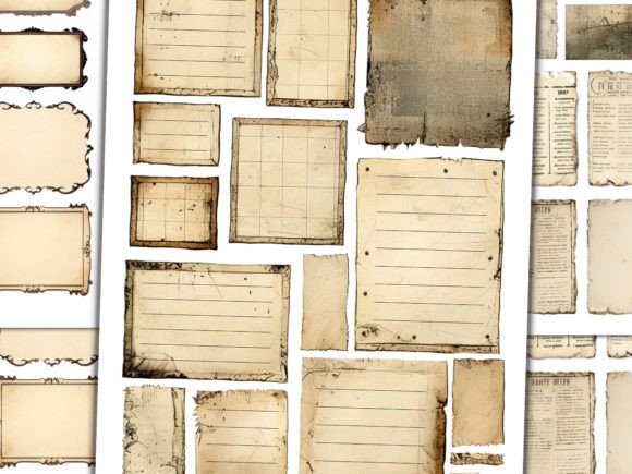 Vintage Labels Junk Journal Craft Kit - Image 2