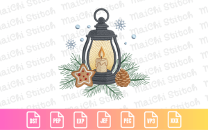 Vintage Lantern Candle