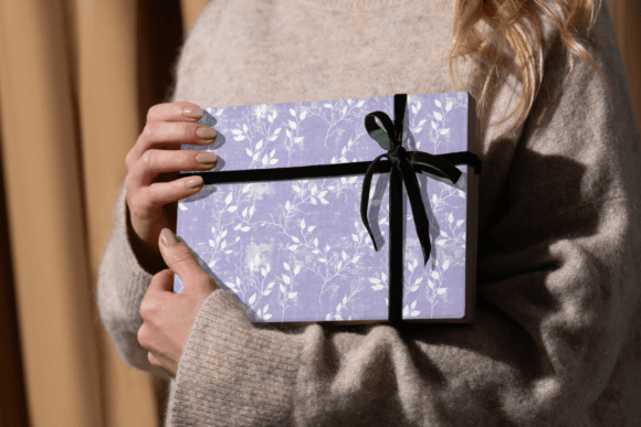 Vintage Lavender Seamless Digital Paper - Image 8