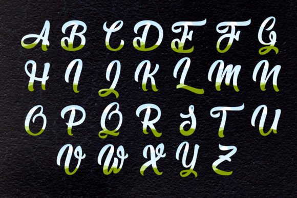 Vintage Letters Doodle Canva Frames - Image 2