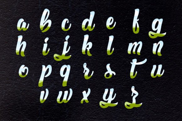 Vintage Letters Doodle Canva Frames - Image 3