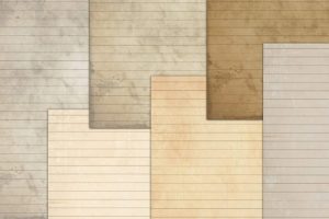 Alternative view of Vintage Lined Junk Journal Paper