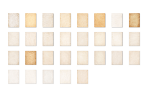 Alternative view of Vintage Paper Texture Background Set