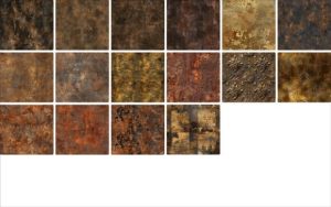 Alternative view of Vintage Rusted Metal Texture Backgrounds