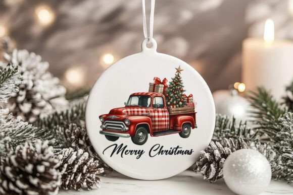 Vintage Truck Christmas Ornament Bundle - Image 2