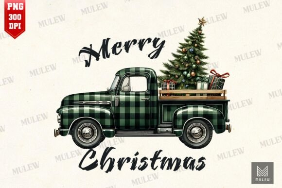 Vintage Truck Christmas Ornament Bundle - Image 7