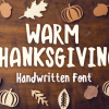 Warm Thanksgiving Font