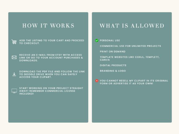 Watercolor Christmas Tree Clipart - Image 6