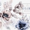Watercolor Flower Arrangements Florals
