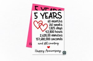 Alternative view of Wedding Anniversary SVG Bundle