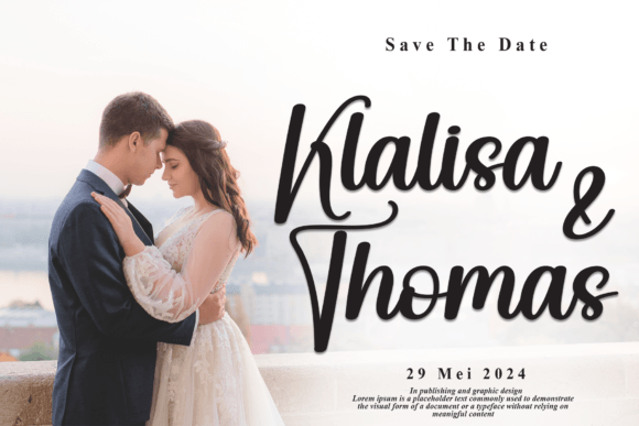 Wedding Monogram Font - Image 2