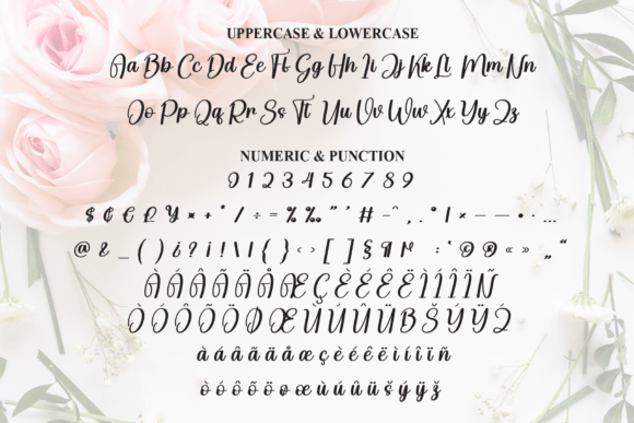 Wedding Monogram Font - Image 7