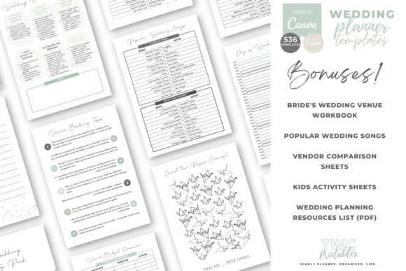 Wedding Planner Canva Templates | SAGE - Image 8