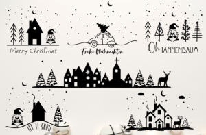 Weihnachten Plotter Svg (German)