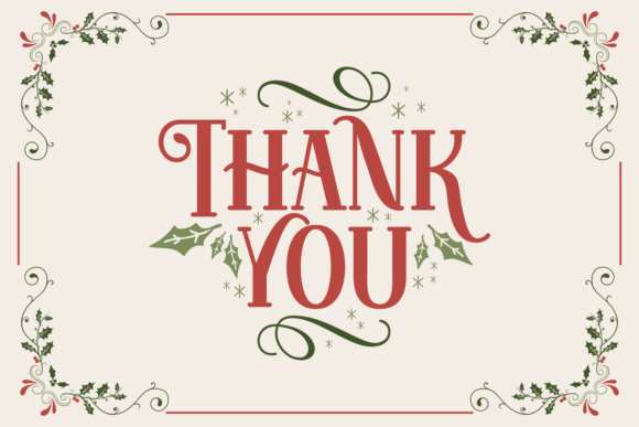 Welcome Christmas Font - Image 5