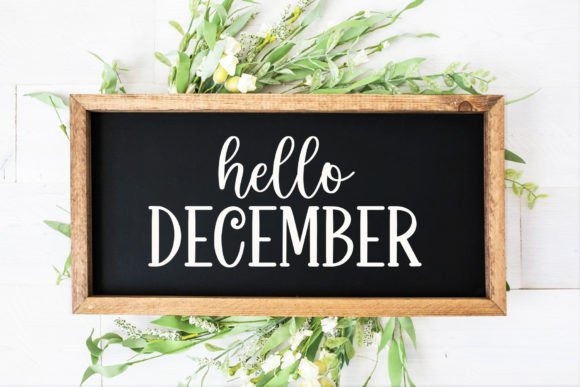 Welcome Holiday Duo Font - Image 3