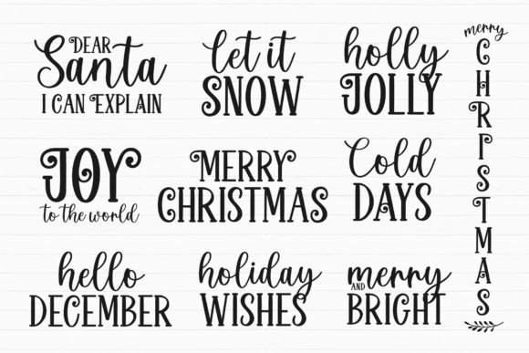 Welcome Holiday Duo Font - Image 6