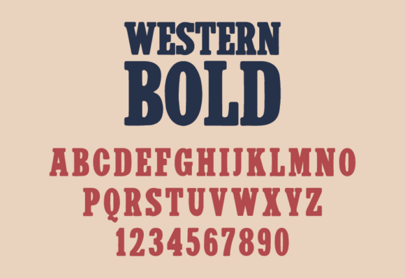 Western Bold Font - Image 2