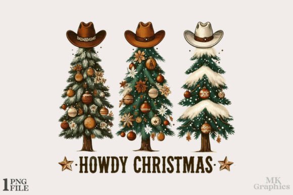 Western Christmas Png, Country Christmas