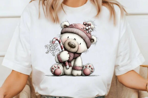 Whimsical Christmas Animal Clipart - Image 5