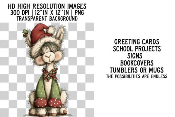 Alternative view of Whimsical Christmas Animals