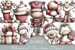 Whimsical Christmas Clipart